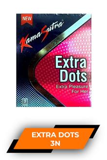 Kamasutra Extra Dots Condom 3n